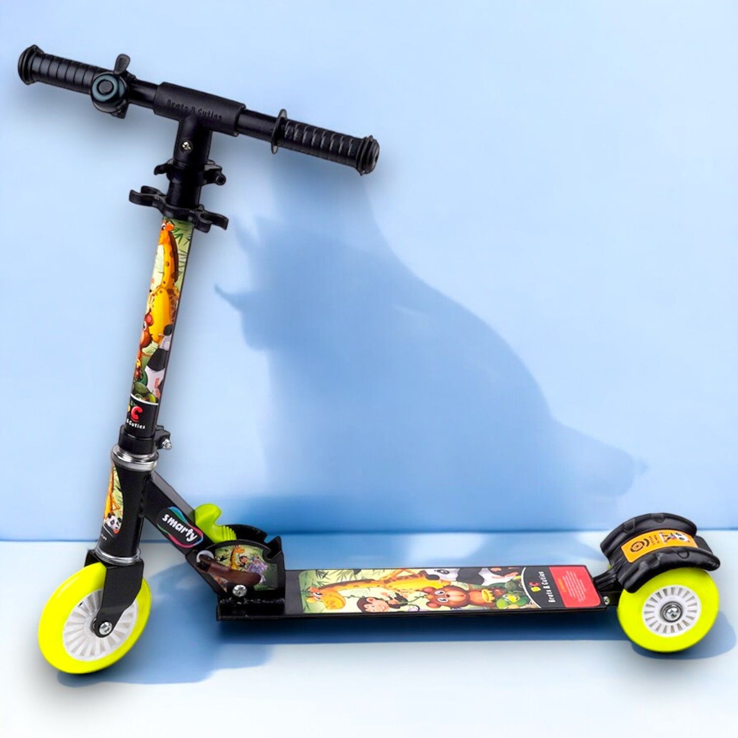 kids kick scooter for girls & boys for 2-6yrs maxweight50kgs with smooth brakes Kids Scooter