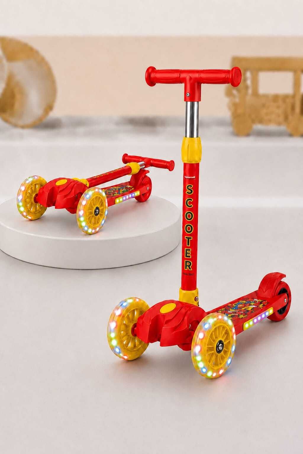 Yoyo Super with LED Light Up Wheels and Deck Kids Scooter-image-7