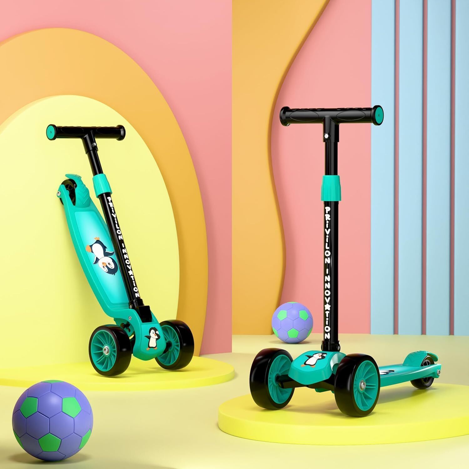 Foldable BABY Scooter for 75Kg Kids Scooter Kids Scooter-image-29