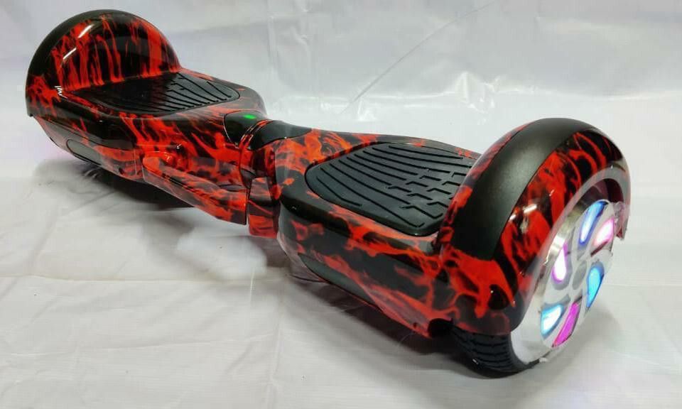 Trendy & Stylish Electric Hoverboard Drifter with 36 v 360degree rotate-Red HoverBoard Scooter-image-23