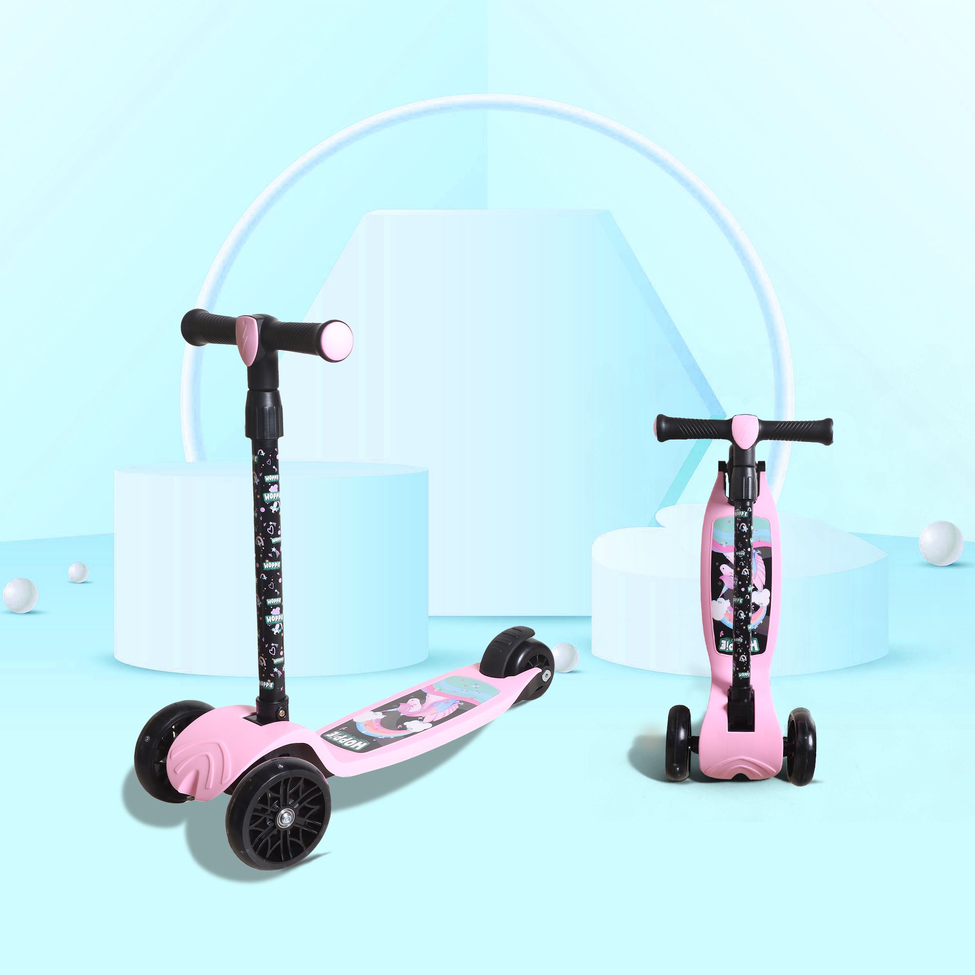 UNICORN PINK Kids Scooter