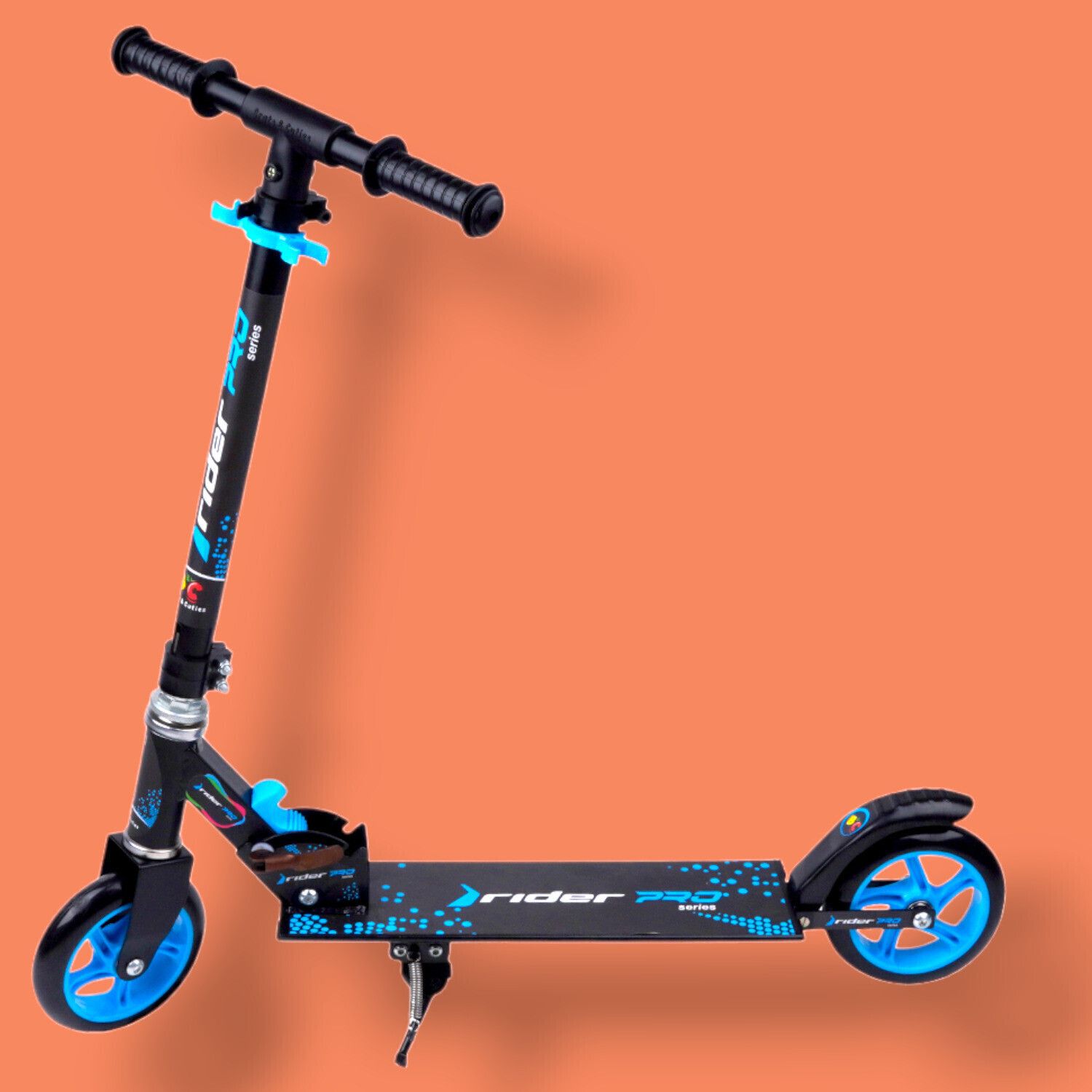 timerider Scooter for kids & adult with adjustable height, colourful wheels, smooth breaks Adult Scooter-picture-25