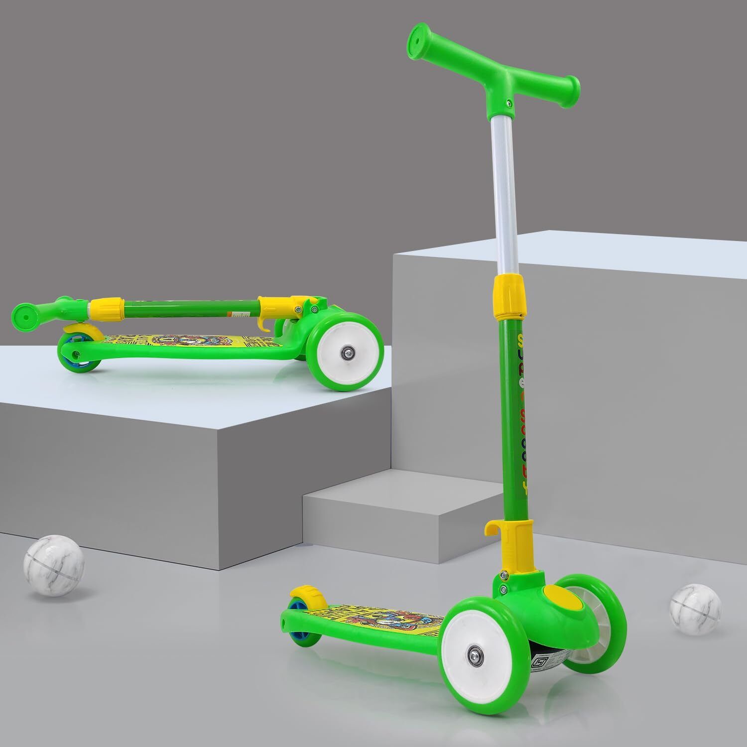 my baby love a perfect care Smart Kick Scooter for Kids, 3 Adjustable Height Scooter Kids Scooter-picture-36