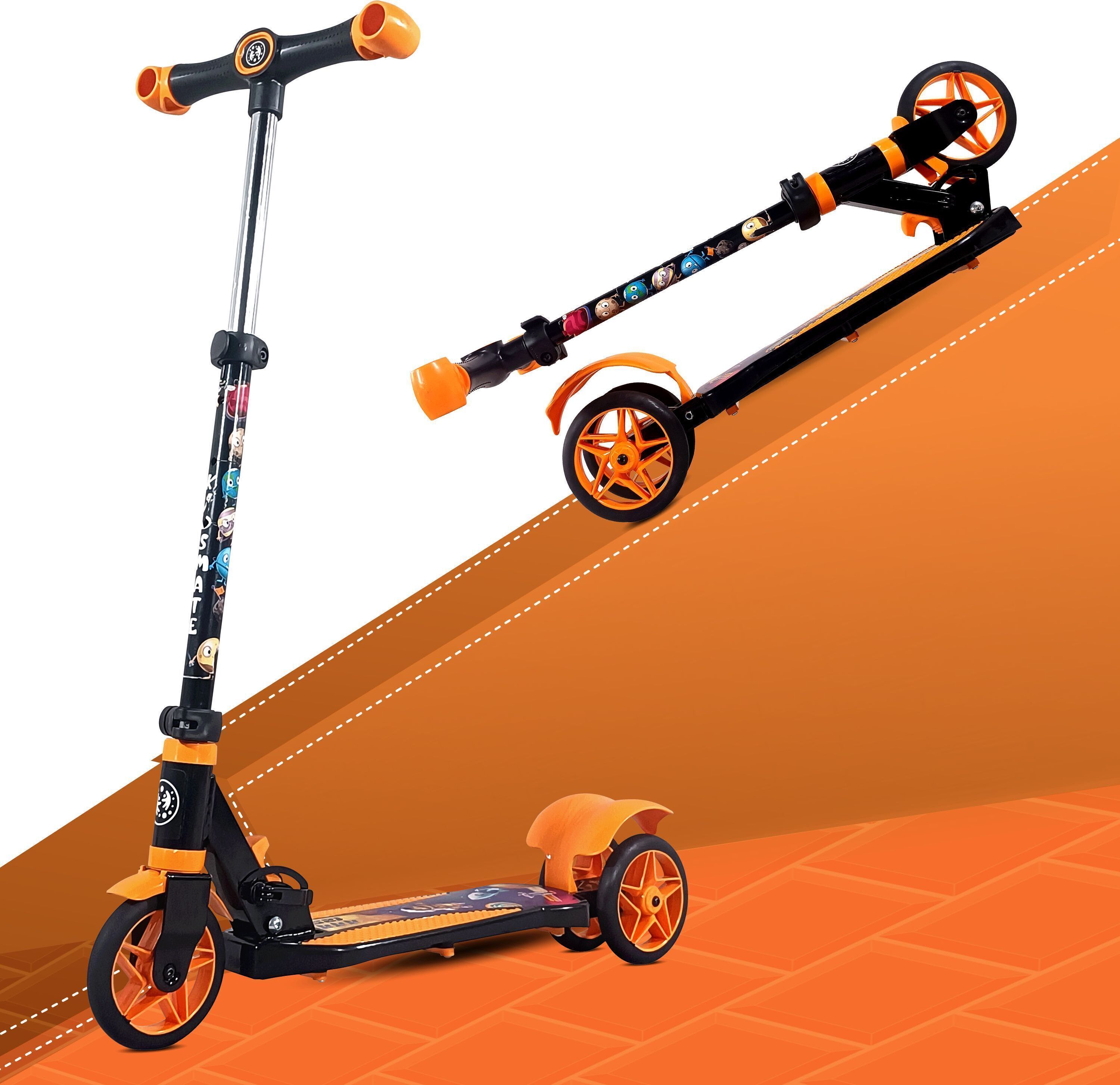 Razor Kick Scooter for Kids | Wide Board & 4 Adjustable Height Levels | Foldable Kids Scooter