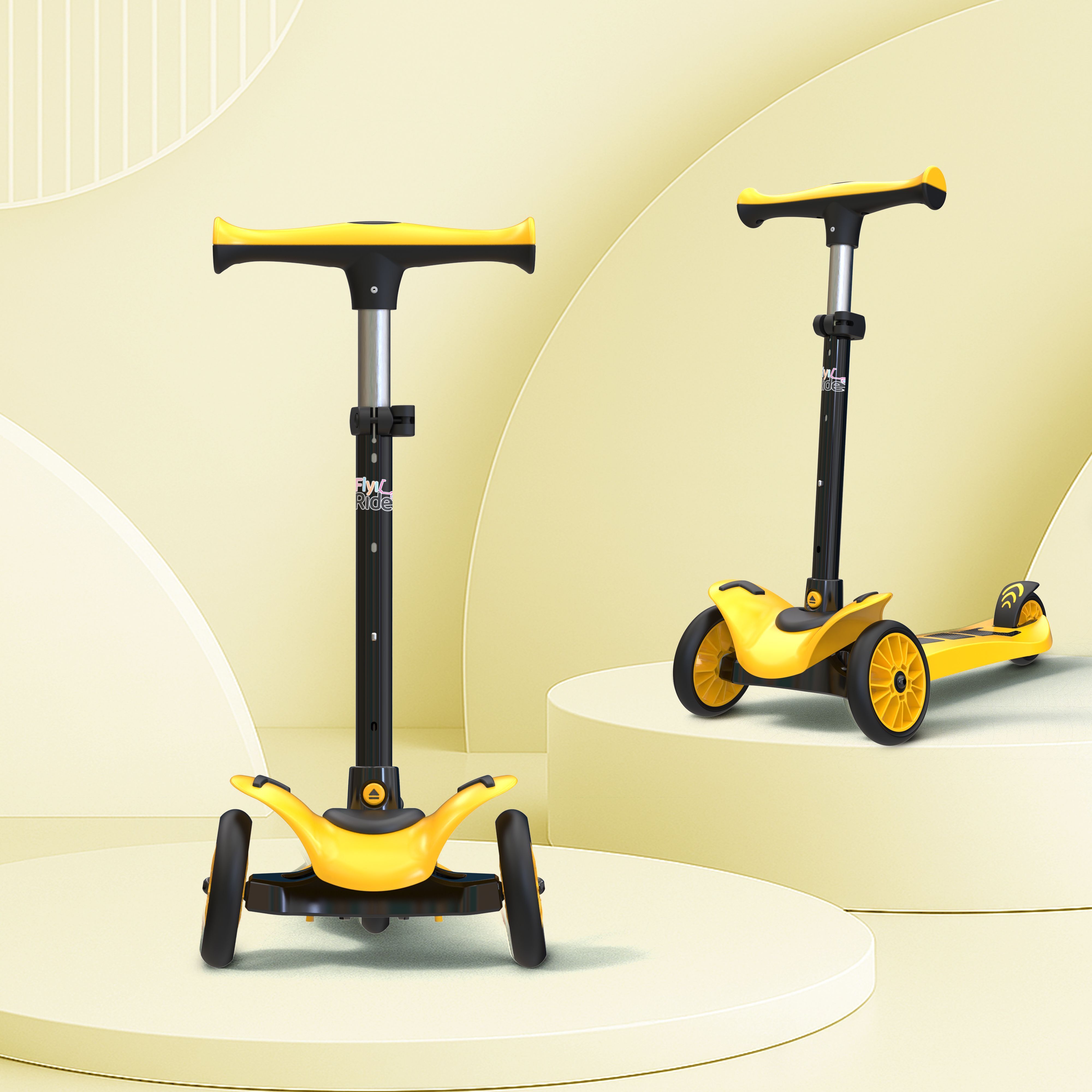 Scooter for Kids 3+ Year Kids Kick Scooter with Adjustable Height Capacity 50kg Kids Scooter-image-46