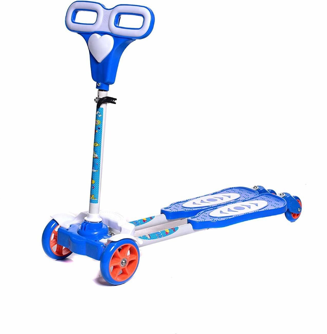 Flicker Scooter 4 Wheel for Adult Youth Kids - Foldable Adjustable Portable Ultra-Lightweight Kids Scooter-image-47