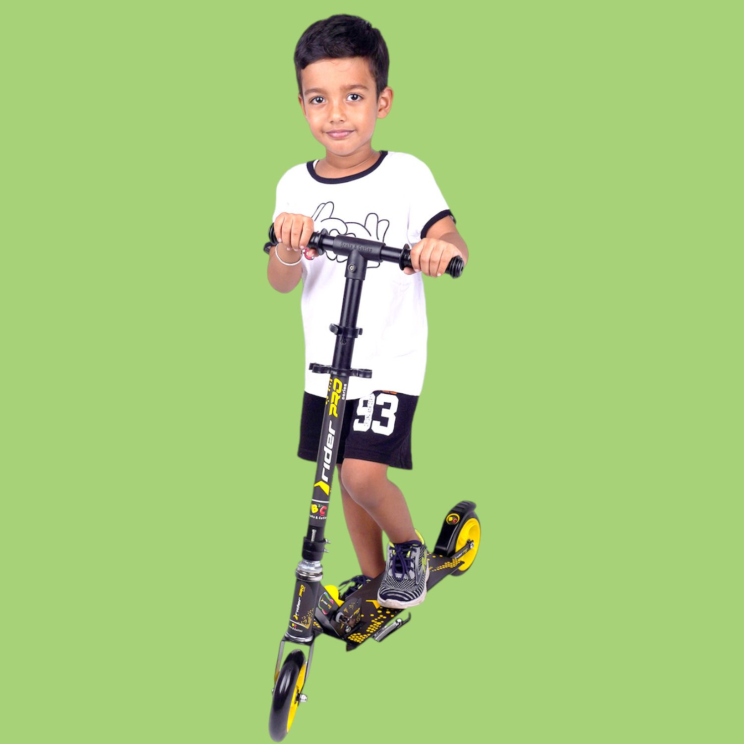 house of common Strong premium scooter for kids with attractive colour, big wheel, side stand Kids Scooter-picture-13