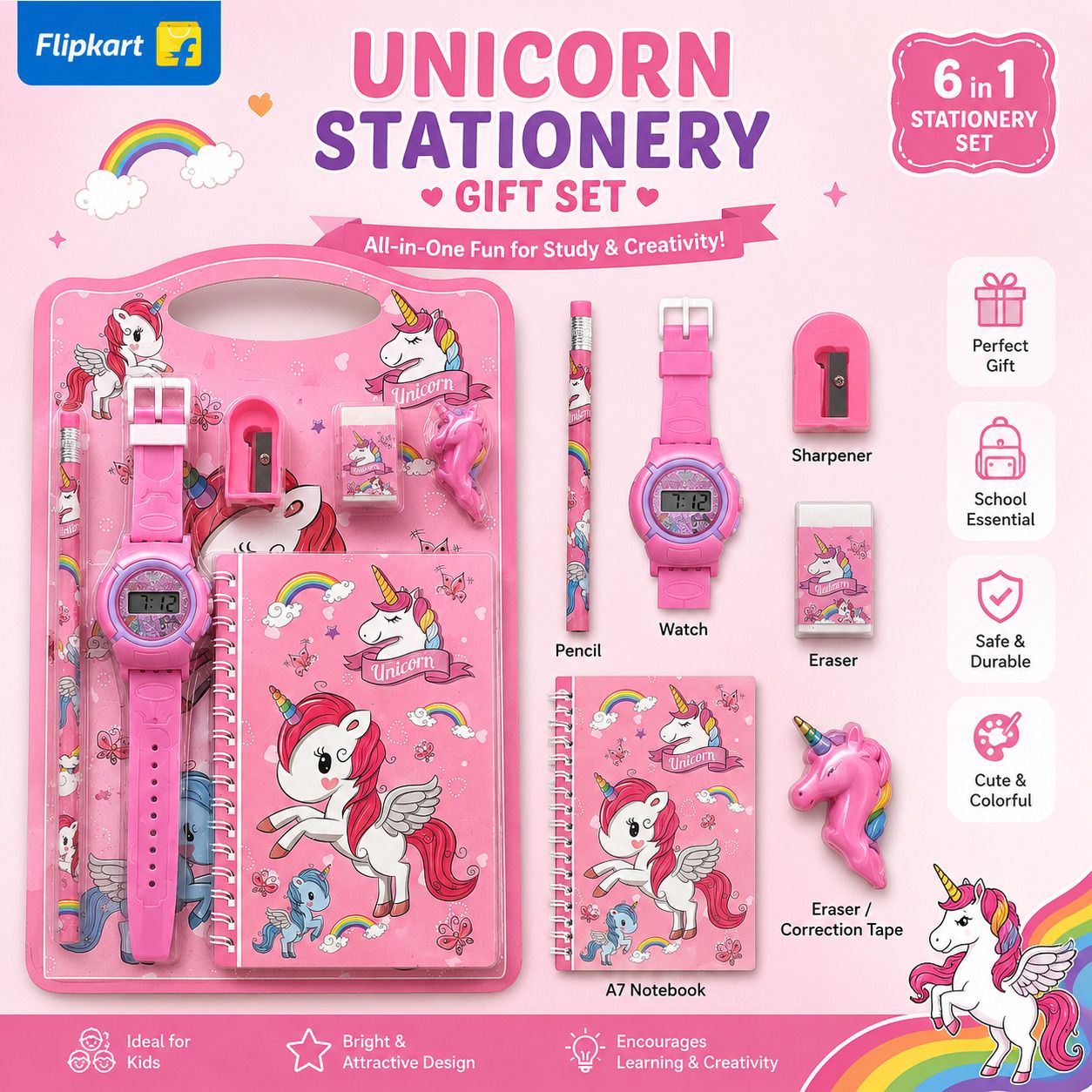 everyneeds Unicorn Theme, Scrapbook Kit-picture-45