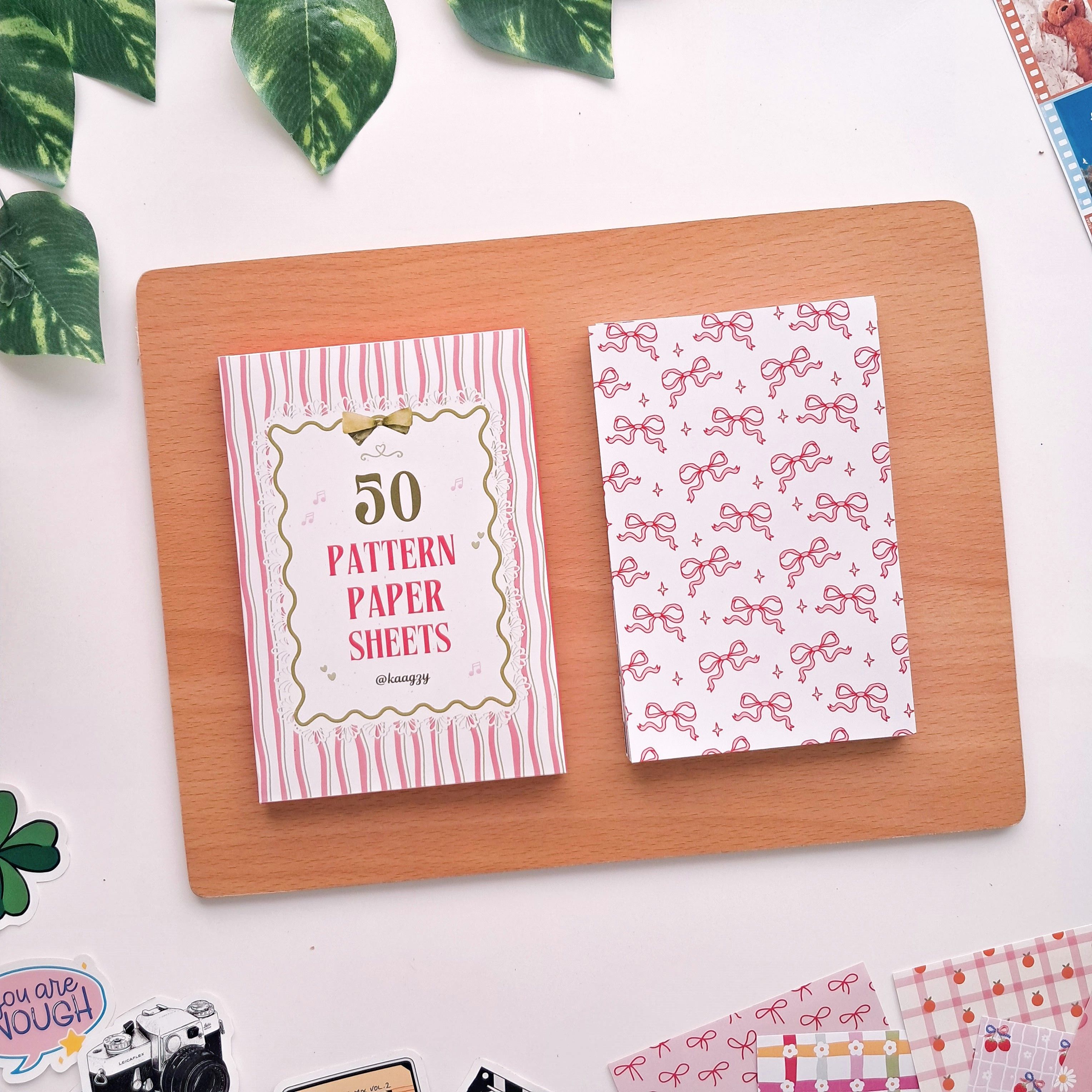 kaagzy Pattern Theme, Scrapbook Kit-picture-1