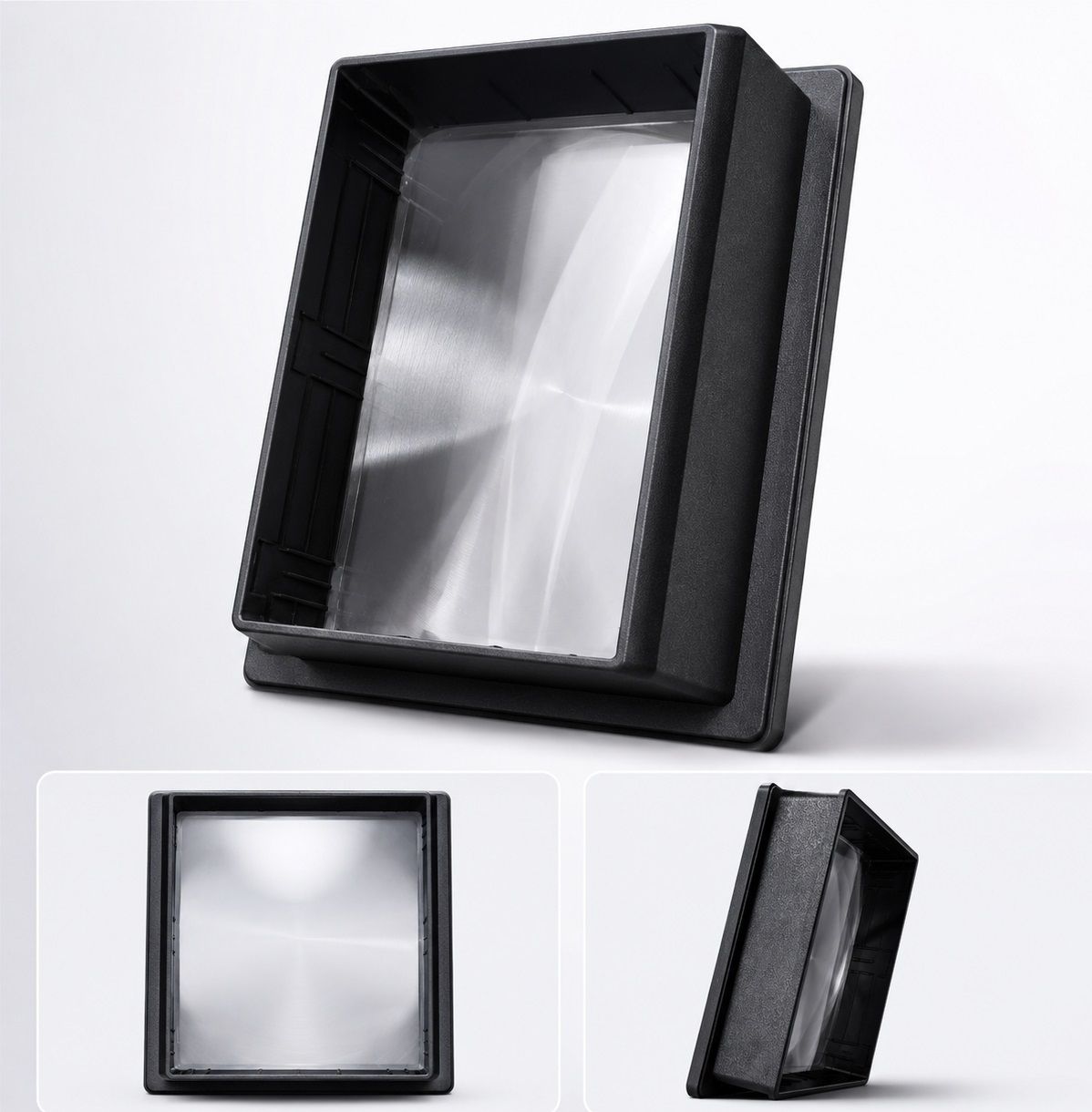 qanqc 7 inch Large View Magnifying Lens for Reading Books, Newspaper, Magazine & Documents Screen Expander Phone-image-14