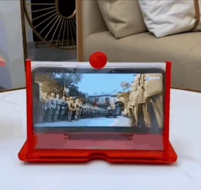 JANGI 10 inch 3 times 3D magnifier Screen Expander Phone