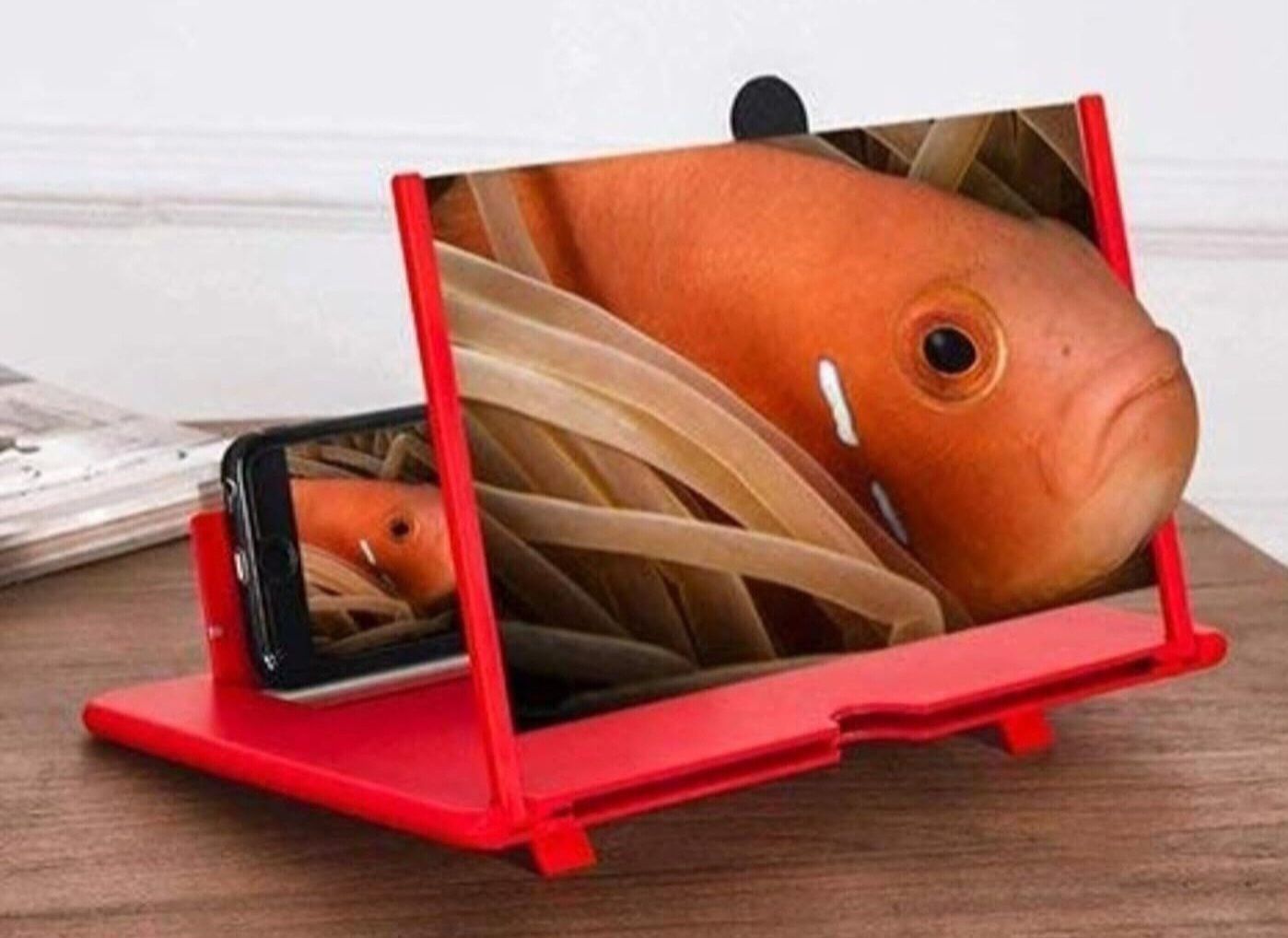 Gribbtor 10 inch most selling 3 times 3D magnifier fresnel mirror HD Screen Expander Phone