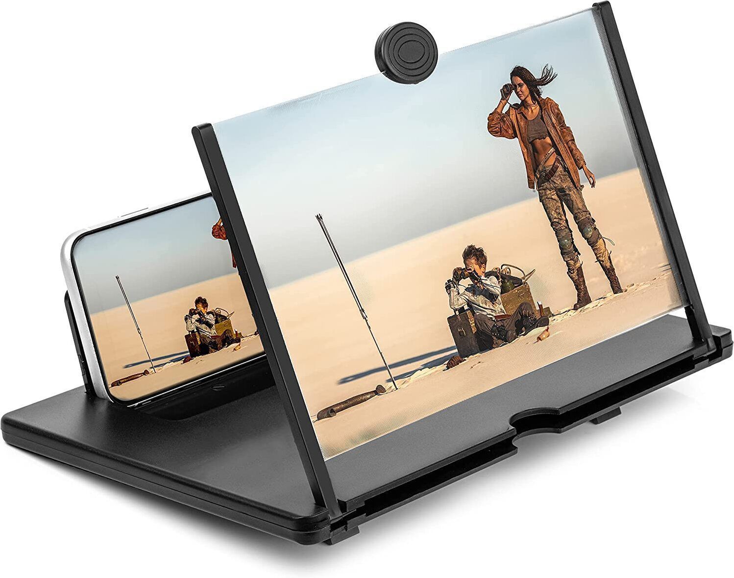 Viksenterprise 10 inch Screen Magnifier for Cell Magnifing Screen Enlarger for Movies F7702 Screen Expander Phone