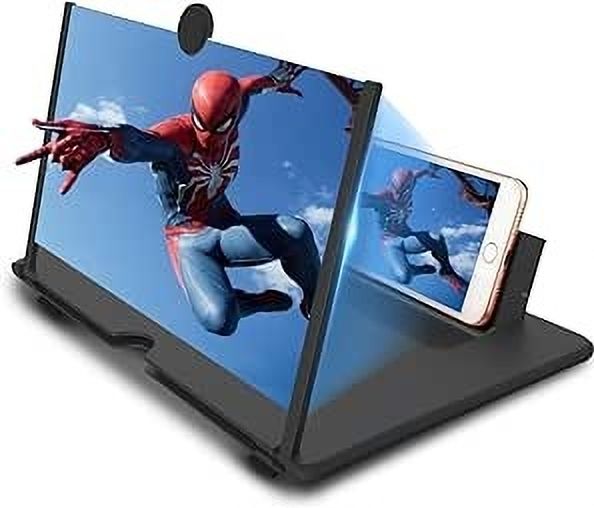 Gribbtor 12 inch most selling 3 times 3D magnifier fresnel mirror HD Screen Expander Phone-image-9