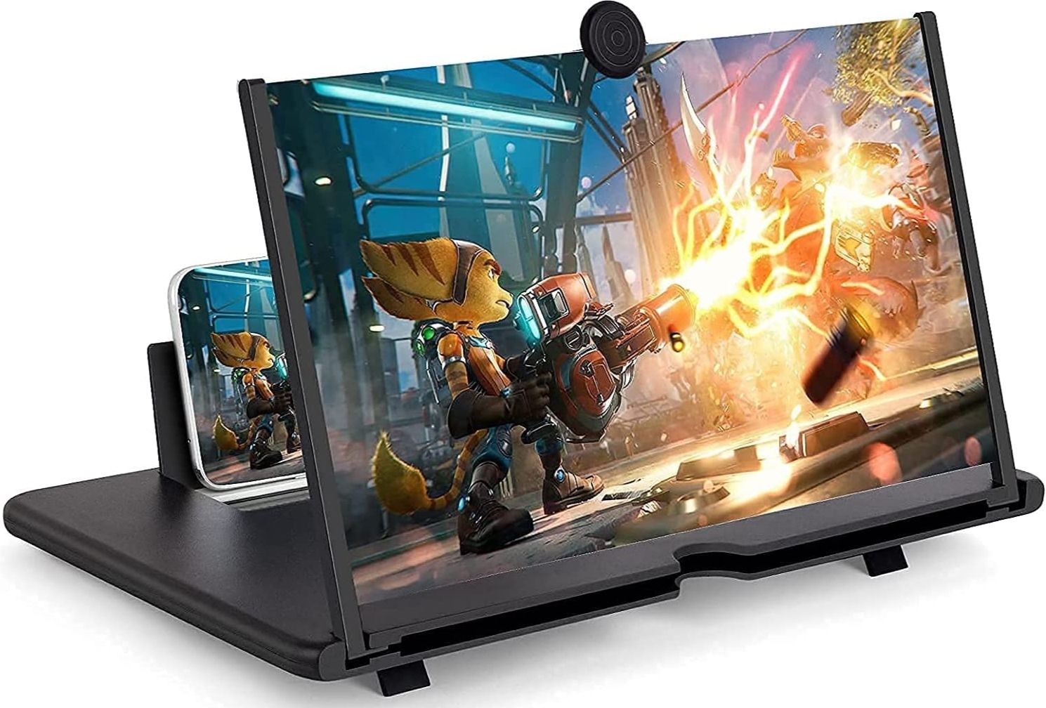 JANGI 12 inch TV Screen Magnifier for Cell Magnifing Screen Enlarger for Movies F6978 Screen Expander Phone