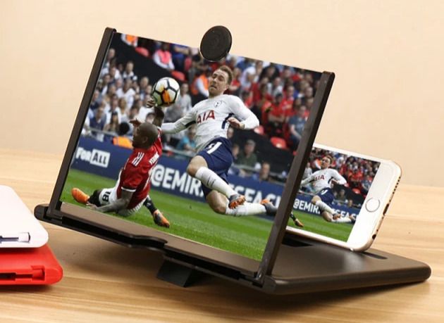 Gribbtor 12 inch 3 times screen magnifier fresnel mirror HD vivoppox Screen Expander Phone