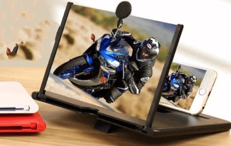 Gribbtor 10 inch 3 times 3D magnifier fresnel mirror HD Screen Expander Phone