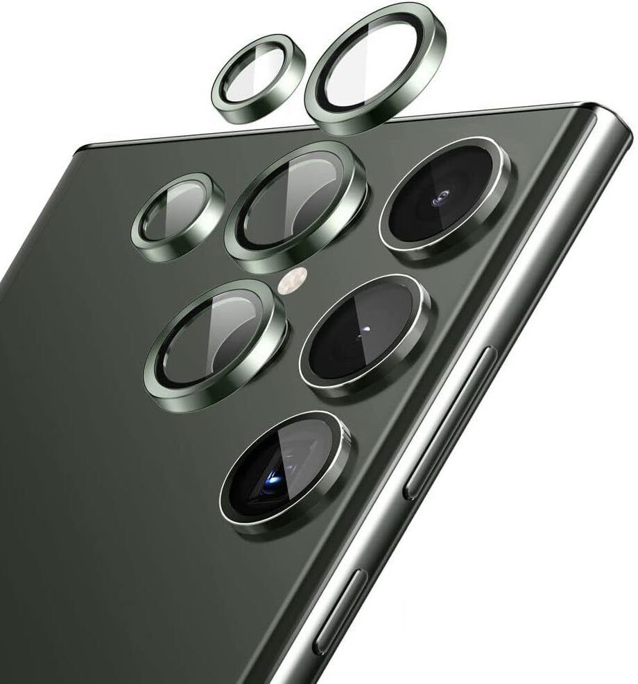 A3sprime Camera Lens Protector for SAMSUNG Galaxy S24 Ultra 5G, Set of 1 Pairs, (Color - Green)-image-10