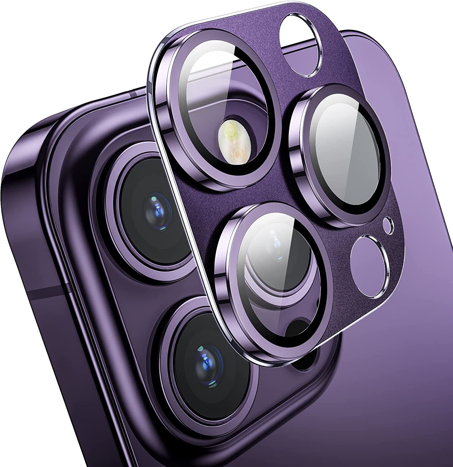 CASENED Back Camera Lens Glass Protector for iPhone 14 Pro \ iPhone 14 Pro Max-picture-20