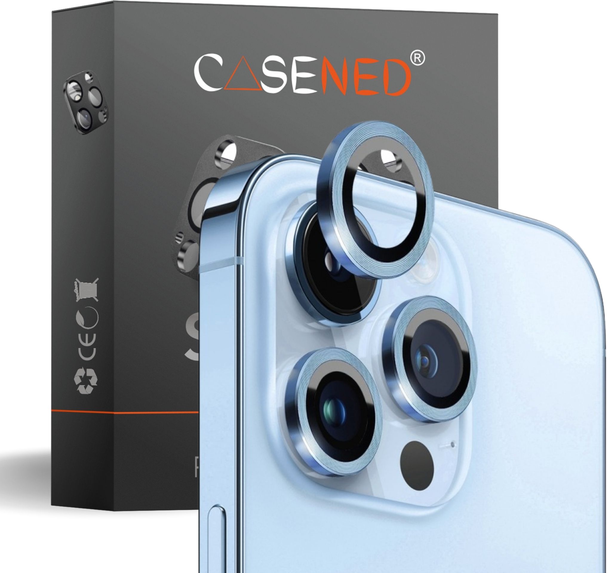 CASENED Camera Lens Protector for Apple iPhone 13 Pro / Apple iPhone 13 Pro Max-image-2