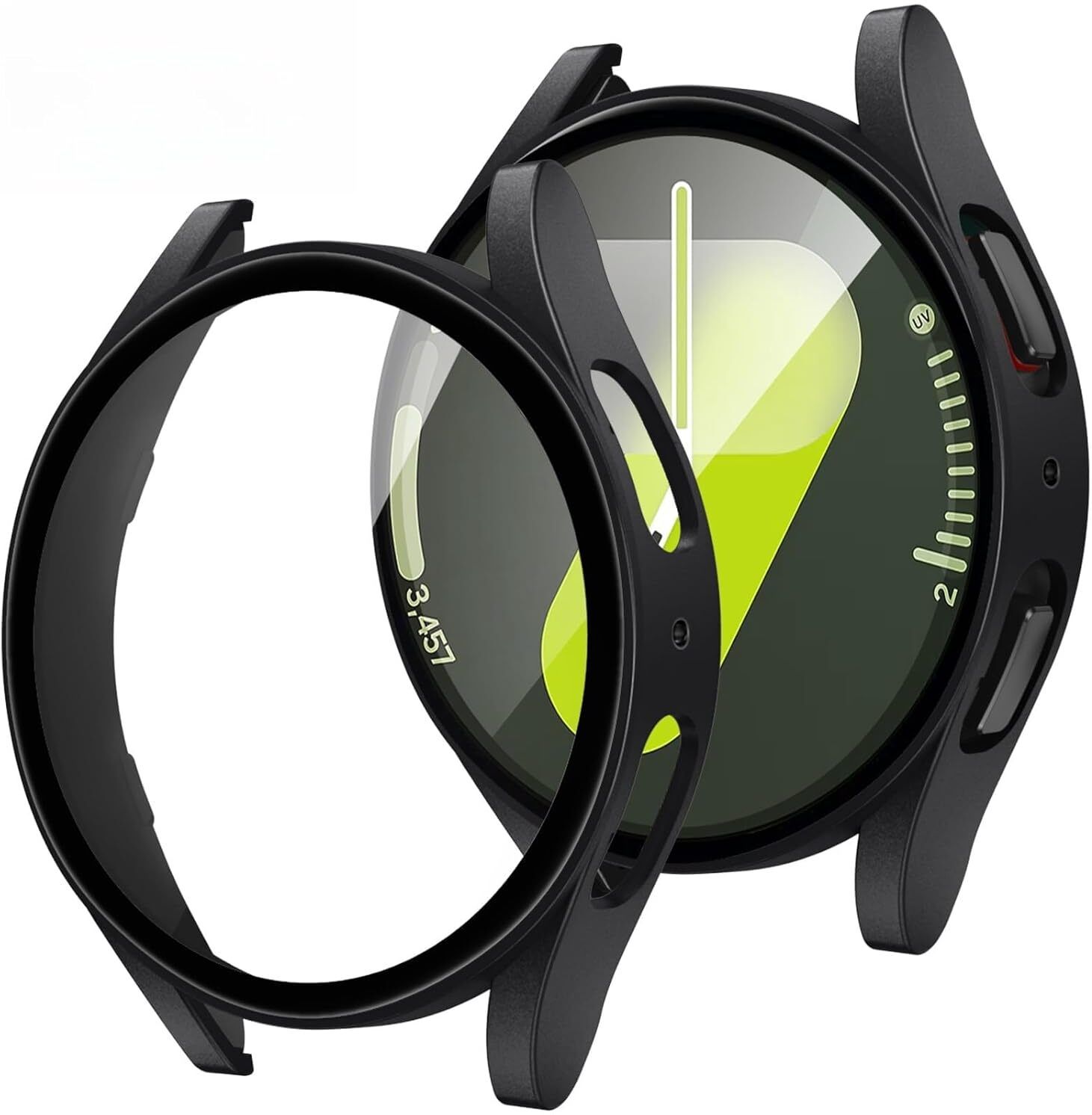 RUPELIK Edge To Edge Screen Guard for Sensitive Protective Screen Case Cover Compatible with Galaxy Watch 7 (44mm)-image-26