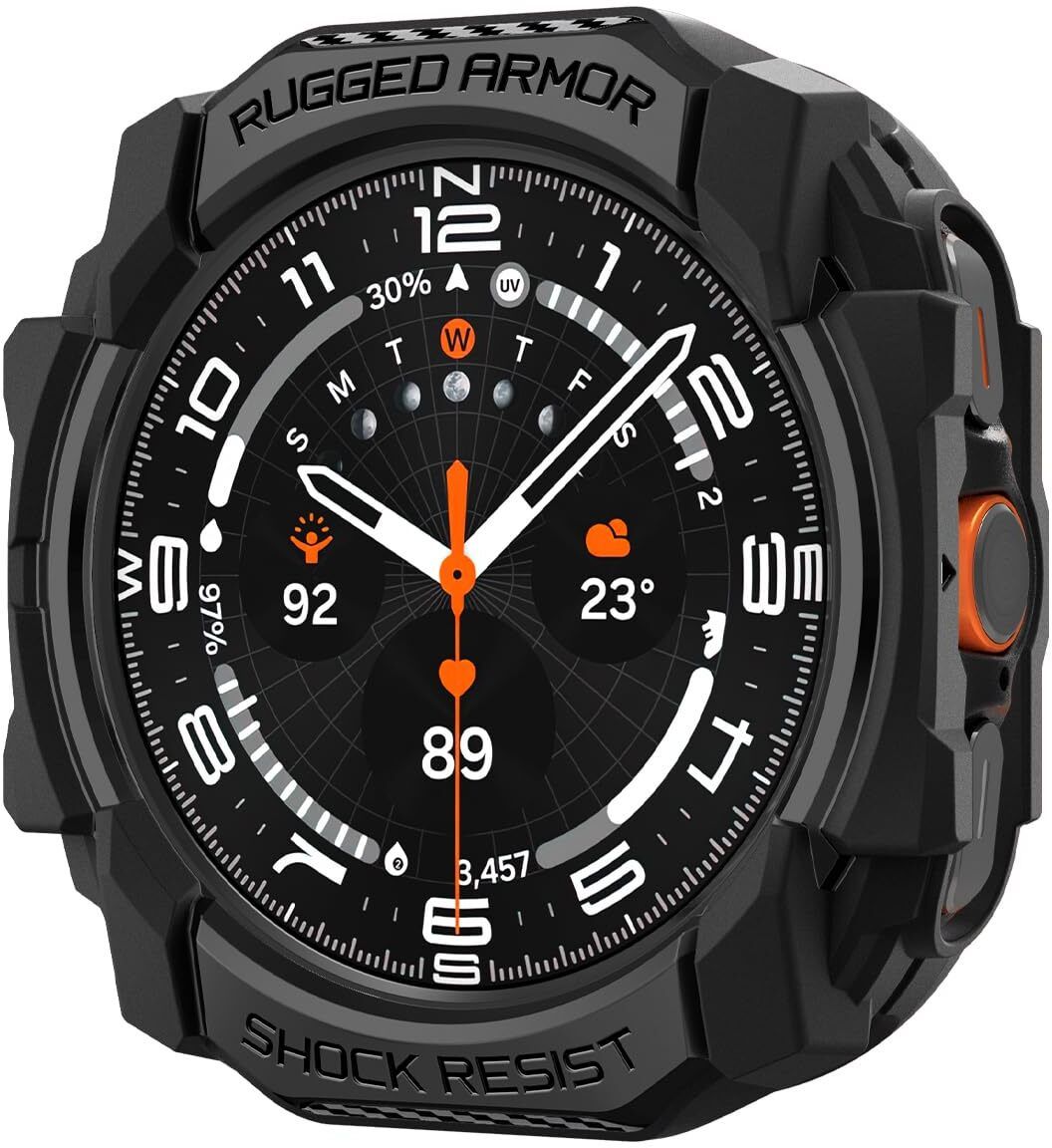 Spigen Edge To Edge Screen Guard for Samsung Galaxy Watch Ultra 47mm (2024) Durable TPU Case-image-35