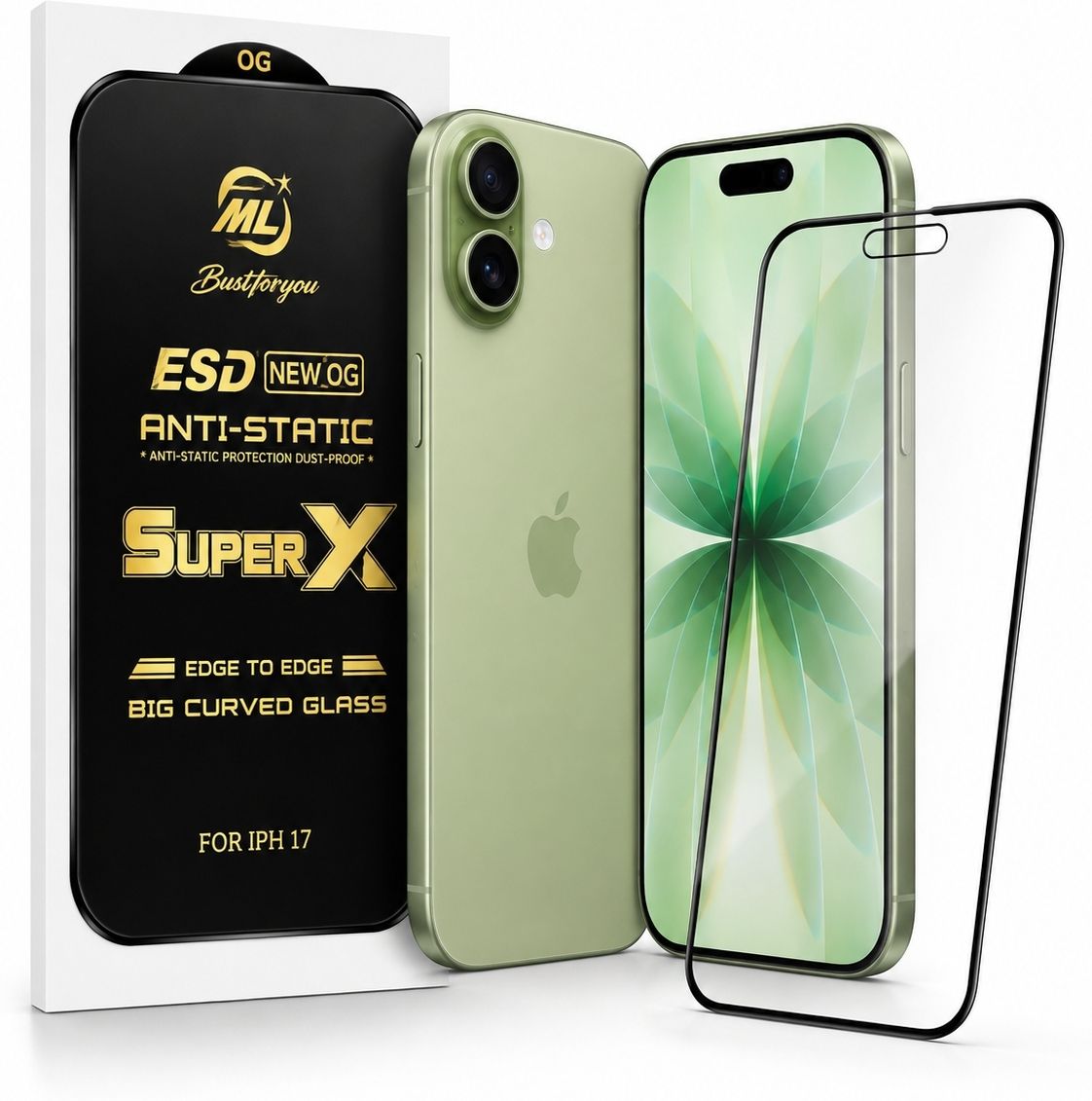 JAGTECH Edge To Edge Screen Guard for Iphone17-image-40