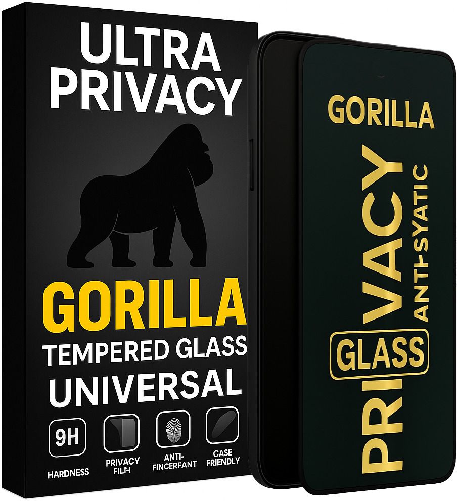 Gorilla Ultra Privacy Edge To Edge Tempered Glass for iPhone 16 Pro Max-picture-17