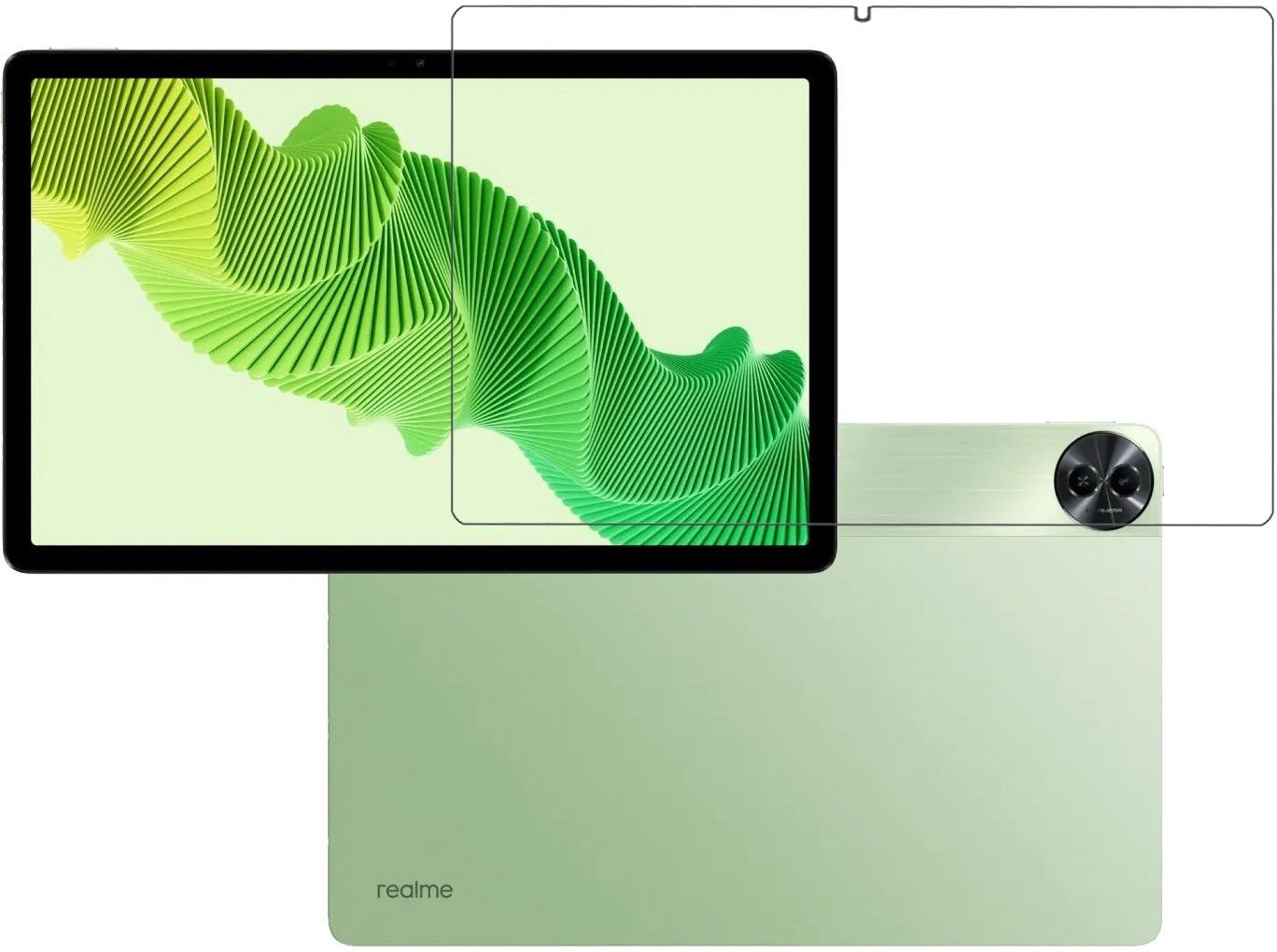 Valimai Edge To Edge Tempered Glass for Realme Pad 2 11.5inch, (Full Edge to Edge Coverage Gorilla Protector)-image-1