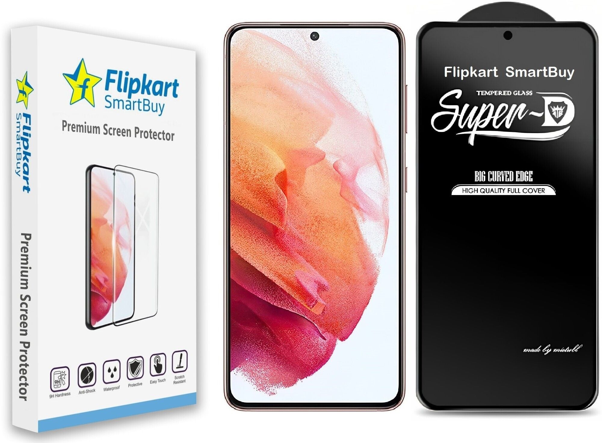Flipkart SmartBuy Edge To Edge Tempered Glass for Motorola Edge 20, Motorola Edge 20 5G