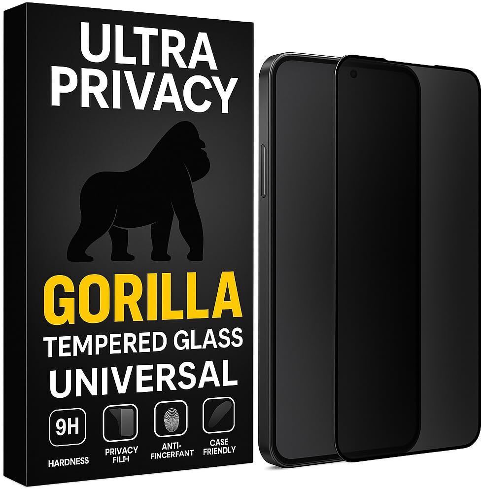 Gorilla Ultra Privacy Edge To Edge Tempered Glass for Iphone 14 Plus-image-29