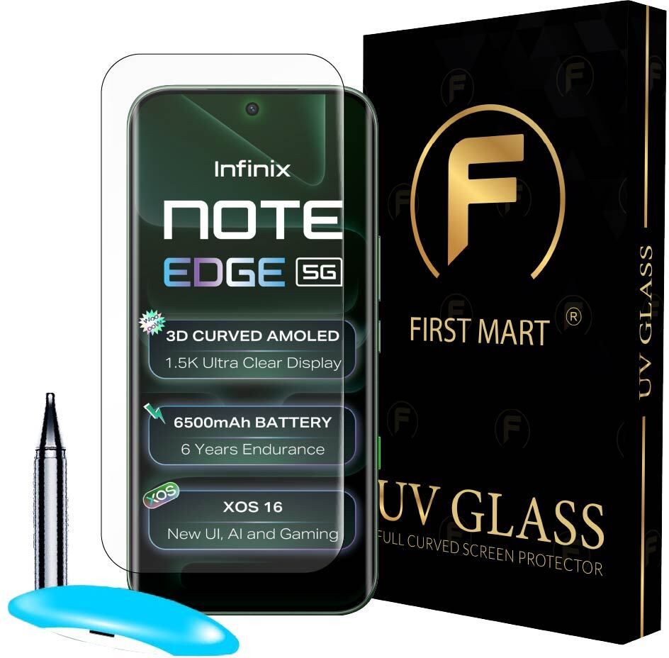 FIRST MART Edge To Edge Tempered Glass for Infinix Note Edge 5G, Infinix Note Edge-picture-25