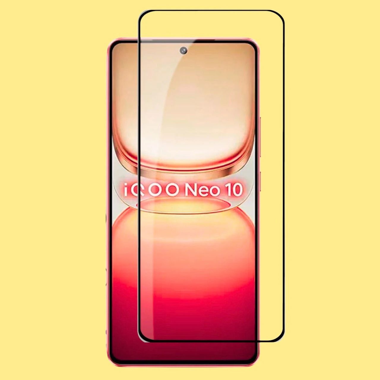 GORILLA FIVE Edge To Edge Tempered Glass for IQOO Neo 10 5G, IQOO-Neo 10 ( Screen Protector for Smartphone, Gorilla Five Glass )