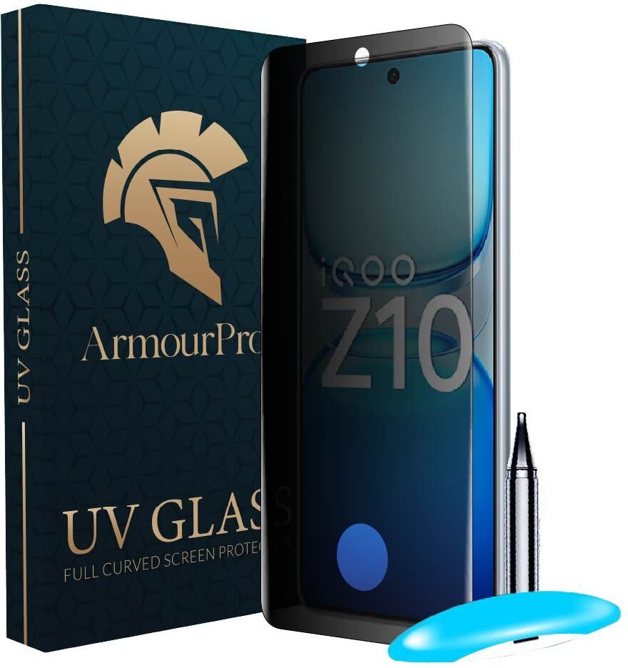 ArmourPro Edge To Edge Tempered Glass for IQOO Z10 5G, IQOO Z10, vivo T4 5G, Privacy Anti Spy Protection-image-46