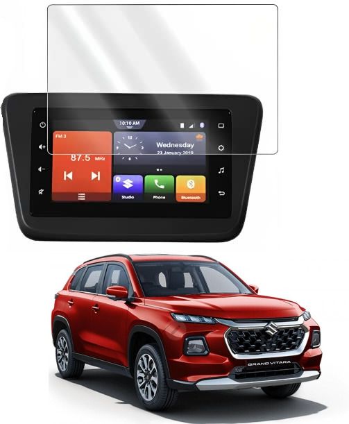 KACA Screen Guard for Maruti Suzuki Grand Vitara Delta SmartPlay Pro Car Music System & Stereo Player (By Company Fitted) Clear:2-image-26