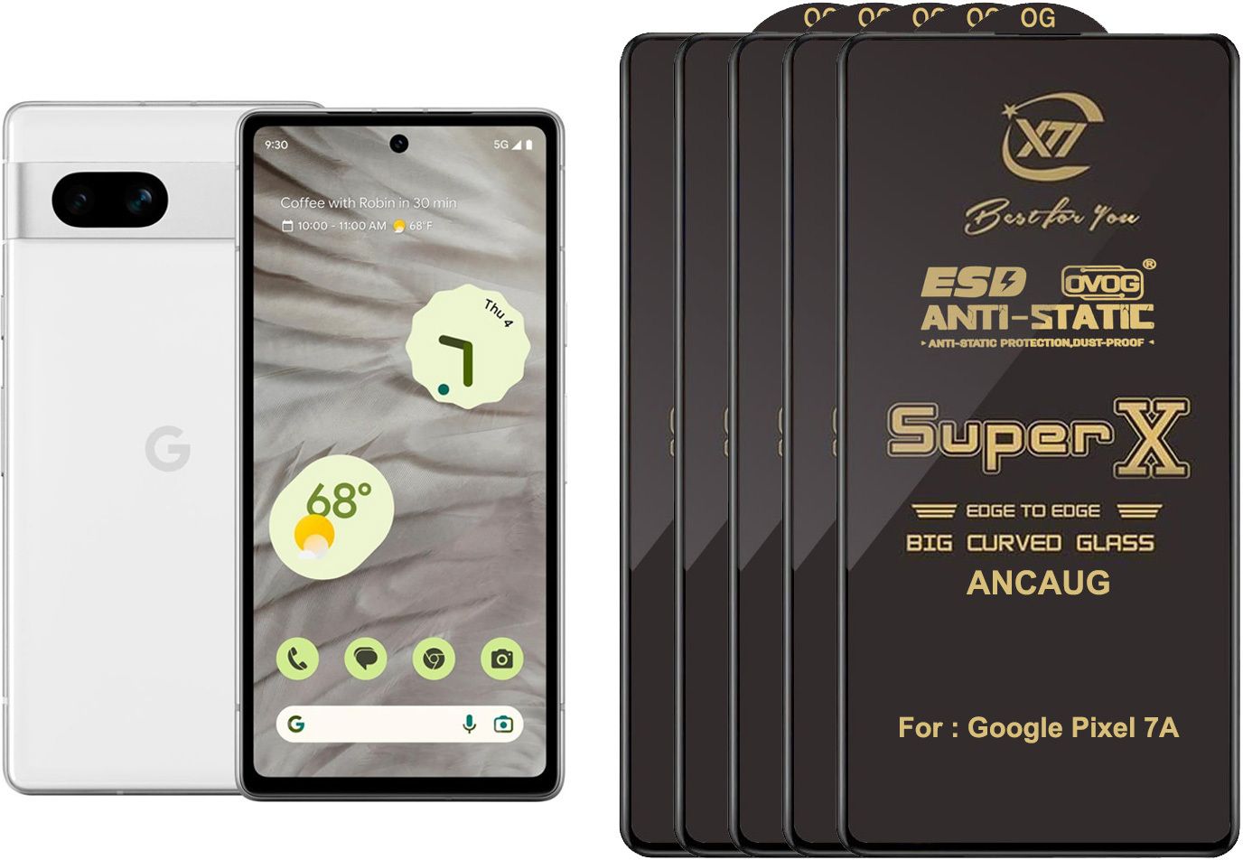 SuperX Edge To Edge Tempered Glass for Google Pixel 7A-image-11