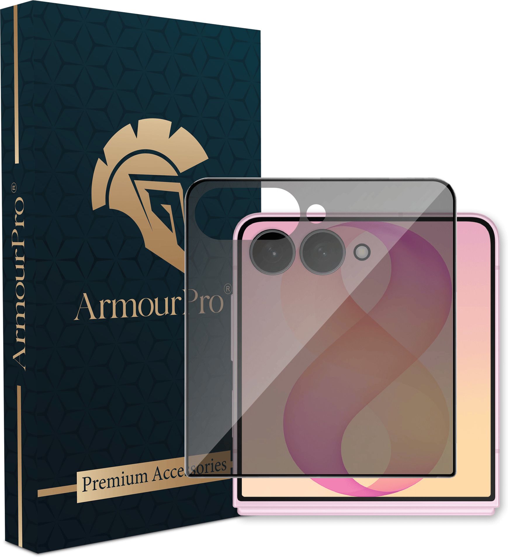 ArmourPro Edge To Edge Tempered Glass for Samsung Z Flip 8 5G, Samsung Galaxy Z Flip8 5G, Samsung Flip 7, Privacy Anti Spy Glass-image-20