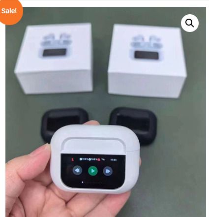 Earbuds Nano Glass for Airpods With screen display - Copy (3)