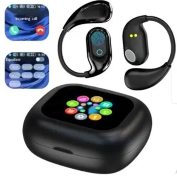 SSRB Nano Glass for rue Wireless Earbud, Bluetooth 5.3 Tws 3D Stereo With Earhoo - Copy (3)-image-19