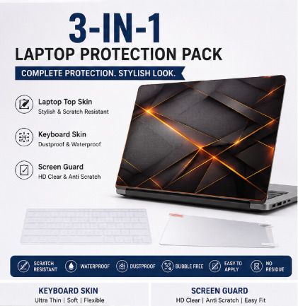 TIS Screen Guard with Applicator Kit for all kinds of laptop and Mackbook-image-26