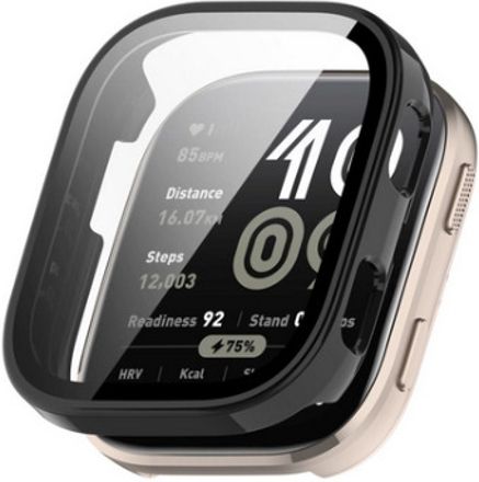 KAZUKI Screen Guard for Amazfit Bip 6 Tempered Film Integrated PC Watch Protective Case (Black)-image-32
