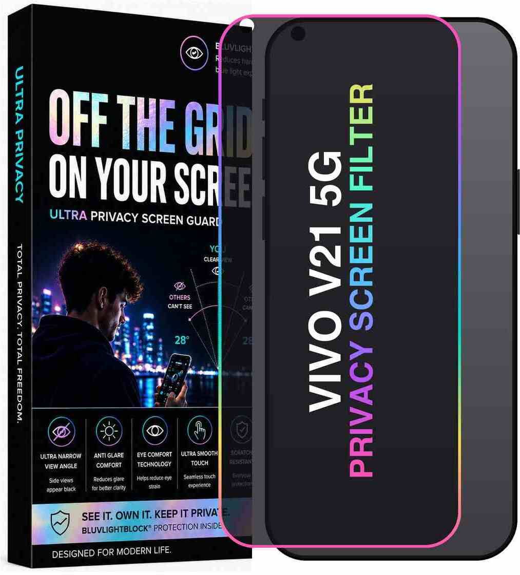 Pxin Secure Privacy Screen Guard for Vivo V21 5G-image-25