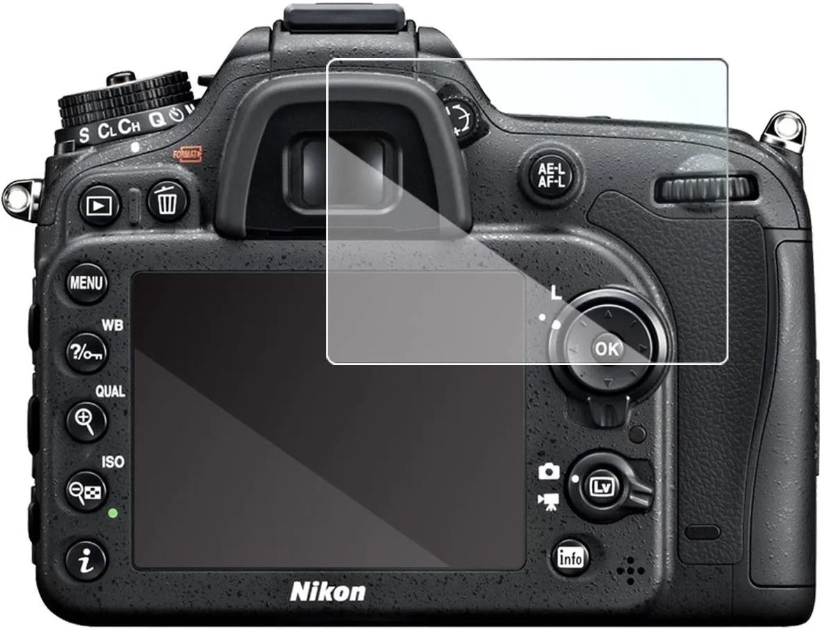 KACA Tempered Glass Guard for Nikon D5200 DSLR Camera (AF-S 18-55mm VR Lens) with Nanotech Glass and 9H Hardness Quality [Pack 1]-image-28
