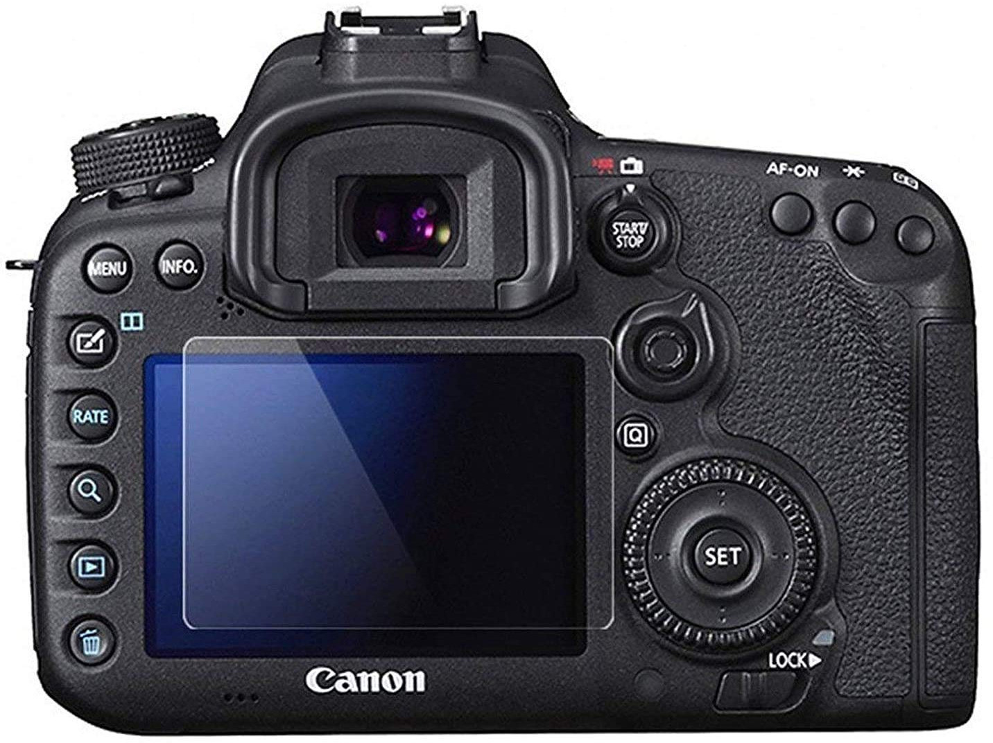 Wishguard Screen Guard for Canon PowerShot G5 X Mark II Digital with 9H Quality and Nano Glass Protector [Pack 1],Clear image 1