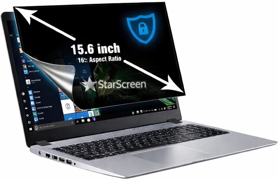 StarScreen Screen Guard for Universal 15.6 Inch Laptop Displays Compatible with HP, Dell, Lenovo, Acer, ASUS, MSI, LG, Samsung, Sony, Toshiba, Razer and Other Standard 15.6 Inch Laptops-image-37