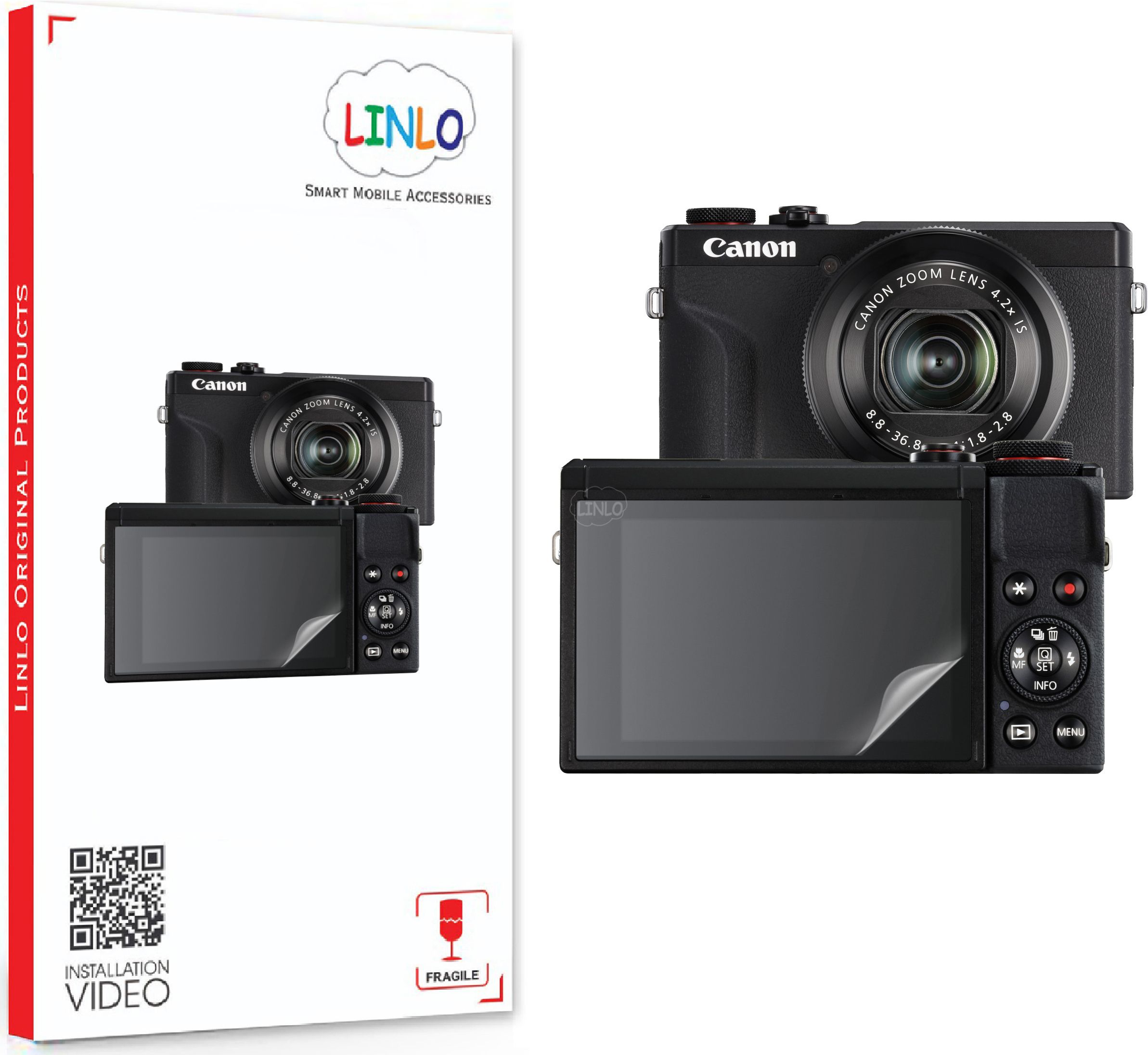 LINLO Screen Guard for Canon PowerShotG7X MarkIII-picture-33