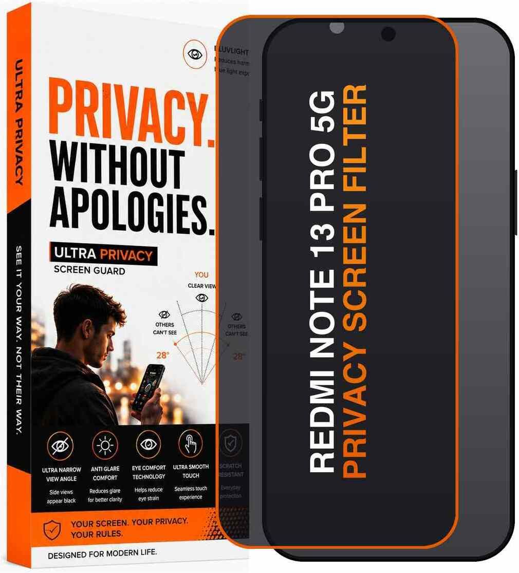 Pxin Flex Privacy Screen Guard for Redmi Note 13 Pro 5G-image-25