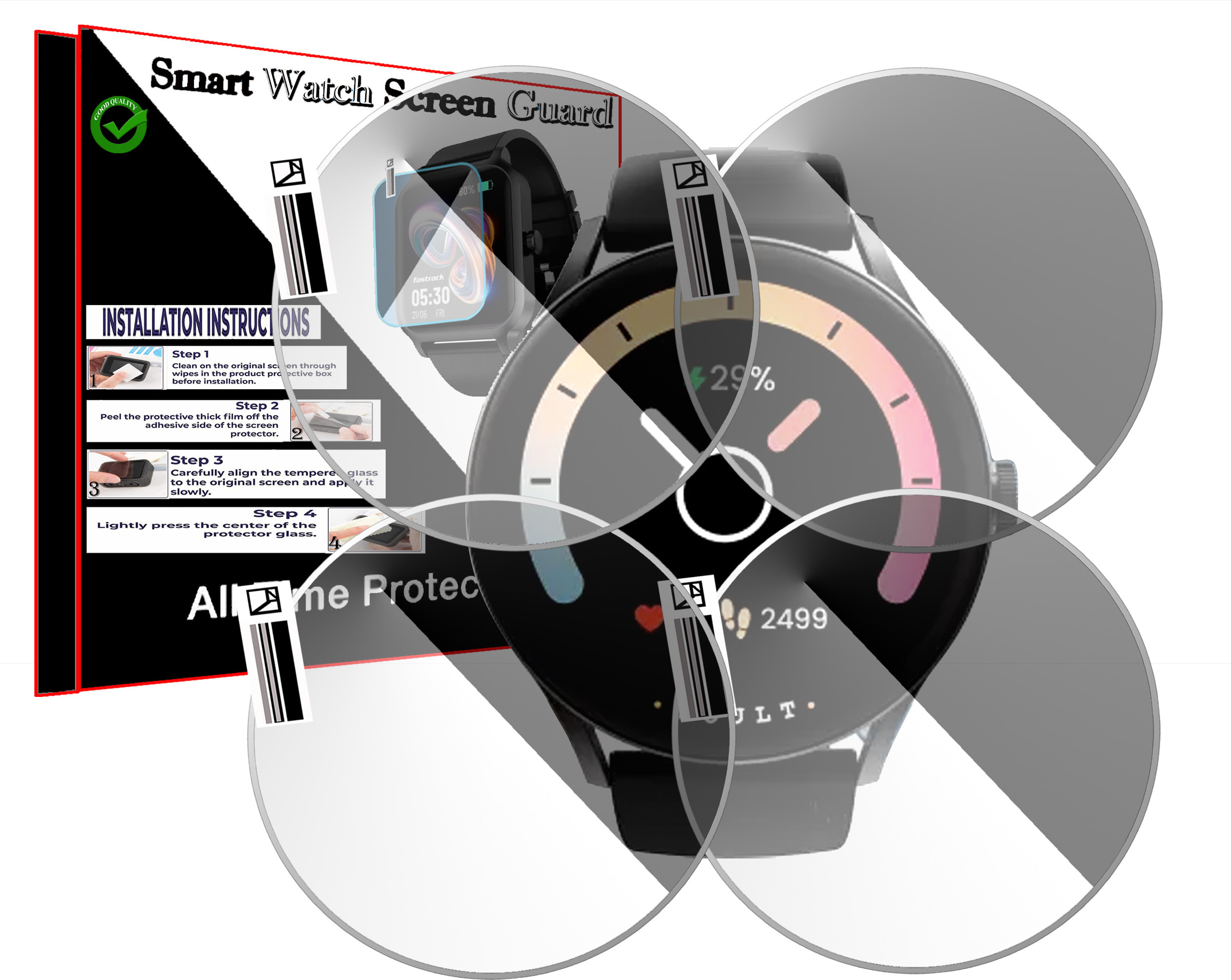 daffin Screen Guard for Boult Rover Pro. image 1