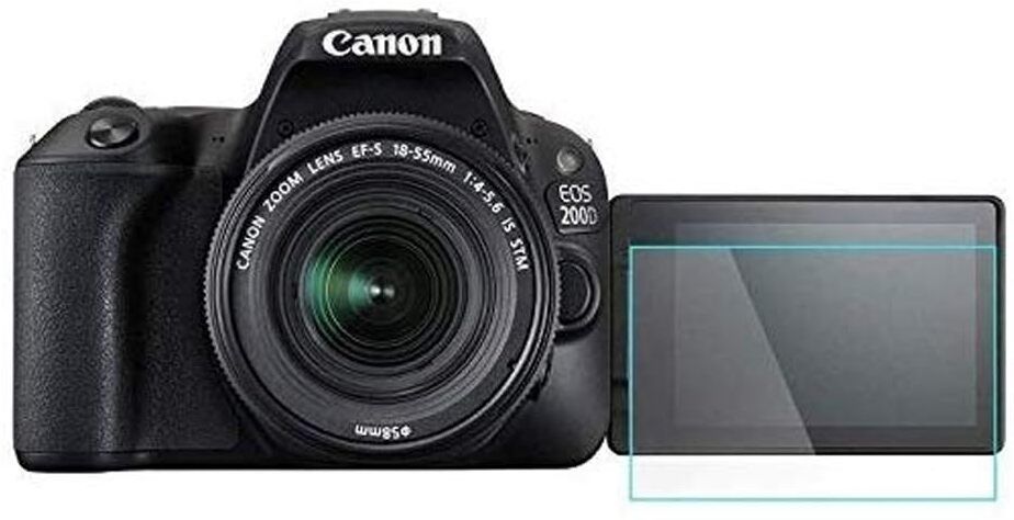 Action Pro Screen Guard for Canon EOS 200D Digital DSLR Camera