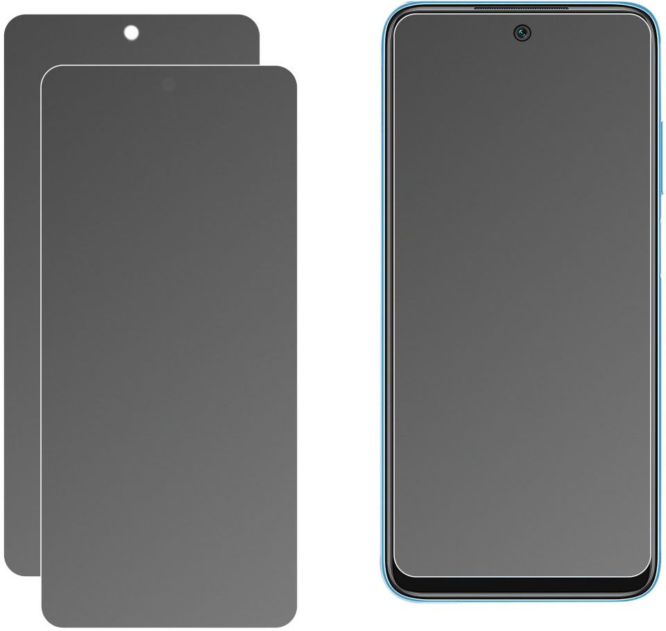 BERRIES Screen Guard for INFINIX GT 10 PRO (Flexible Unbreakable 9H ) Full Screen Coverage (Except Edges)-image-32